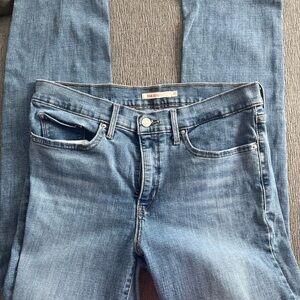 Levi's Light Blue Straight Leg Jeans